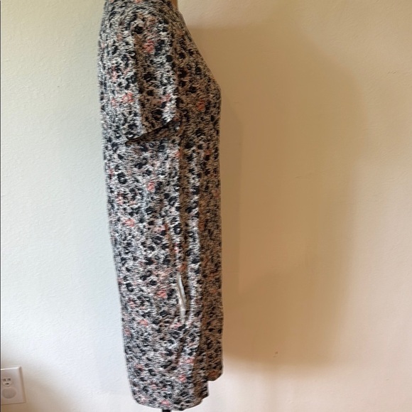 Cacharel sz 6 Floral Print midi length Women's Dress, back zip great condition - Picture 4 of 10